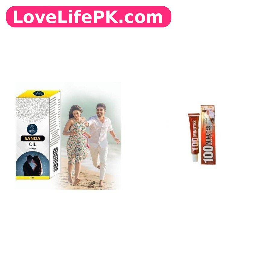 7 Days Sanda Oil + 100 Minutes Power Delay Cream Combo