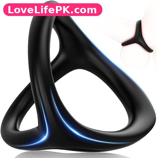 Adorime 3-in-1 Silicone Penis Ring – Flexible, Body-Safe Design