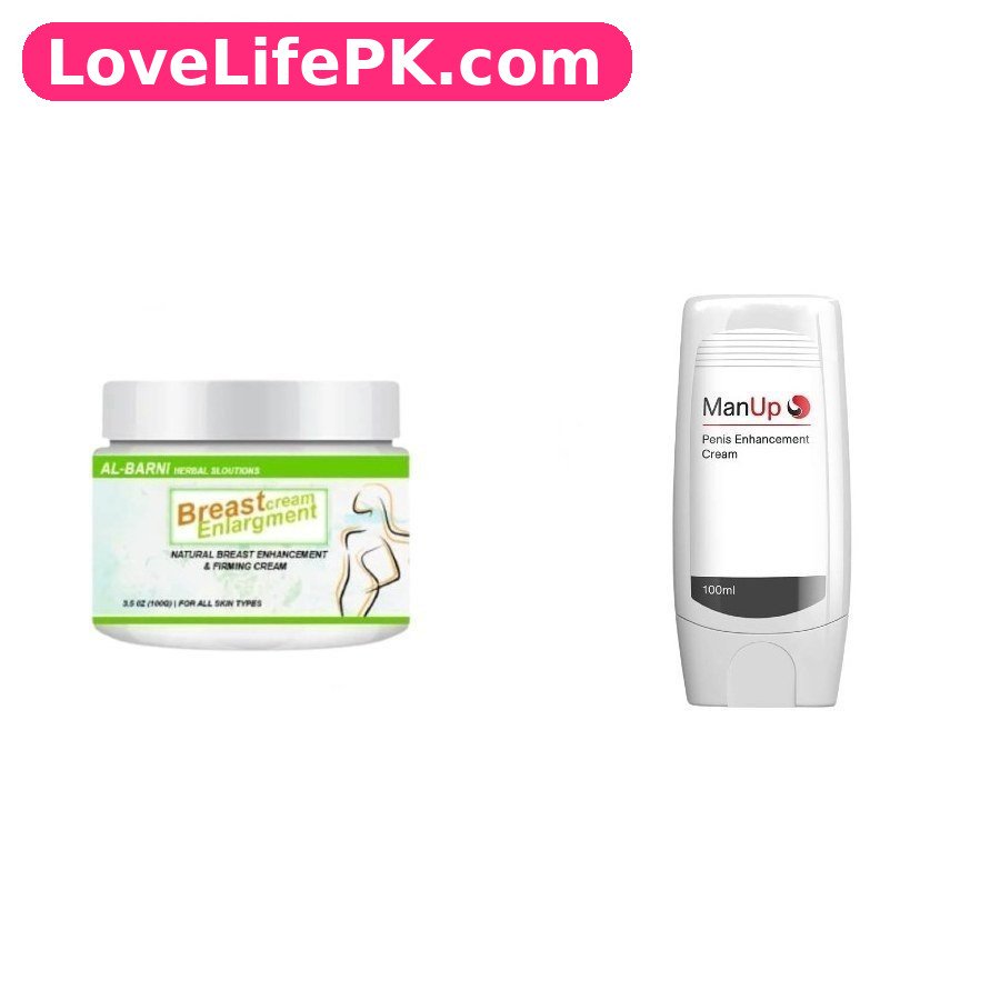 Al-Barni Breast Cream Enlargement + ManUp Enlargement Cream Combo