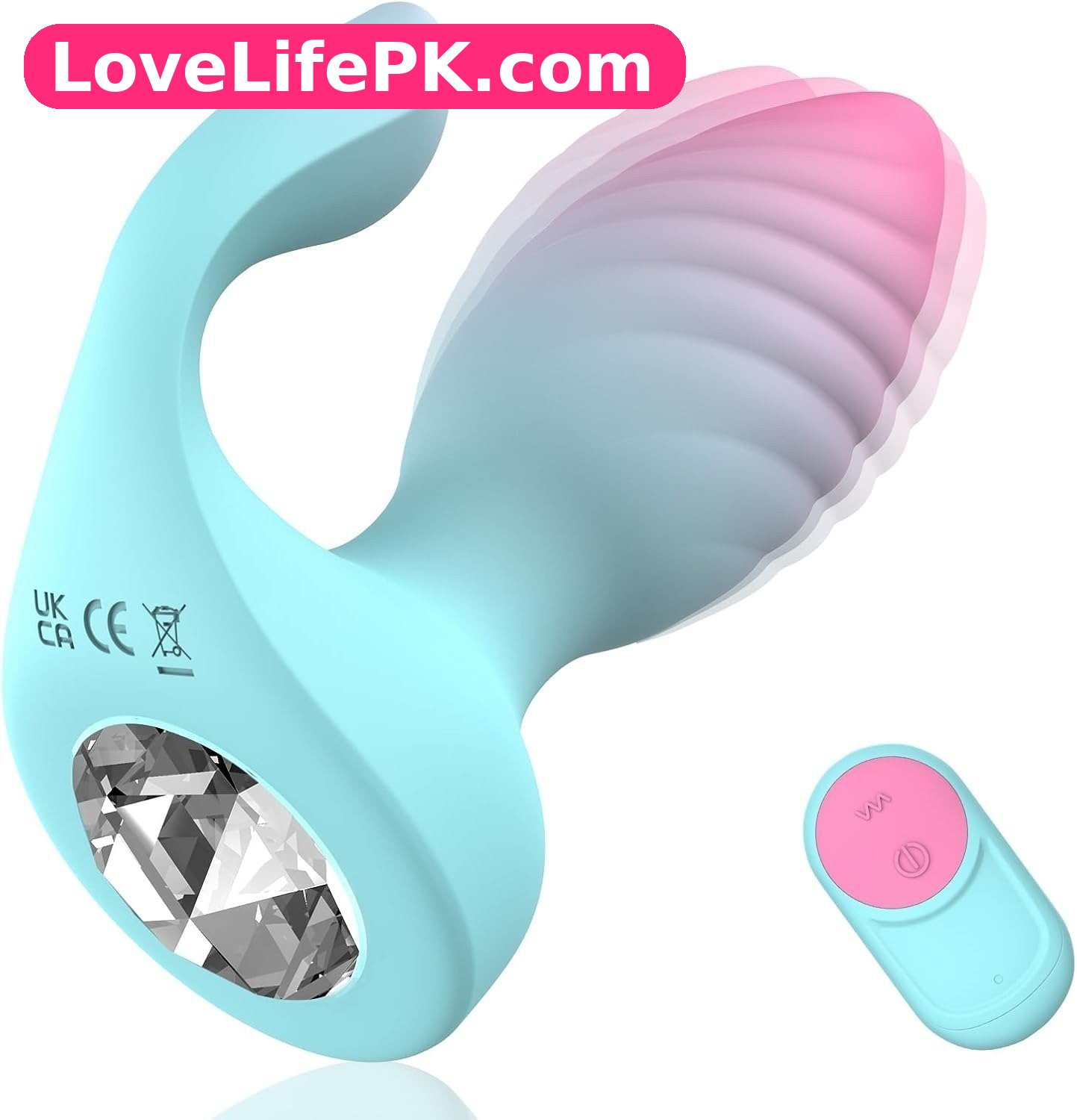 Blue Rabbit Vibrator with Remote