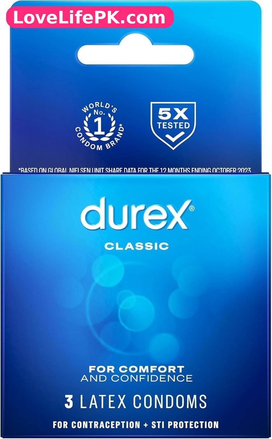 Durex Classic Condoms 3 Pack