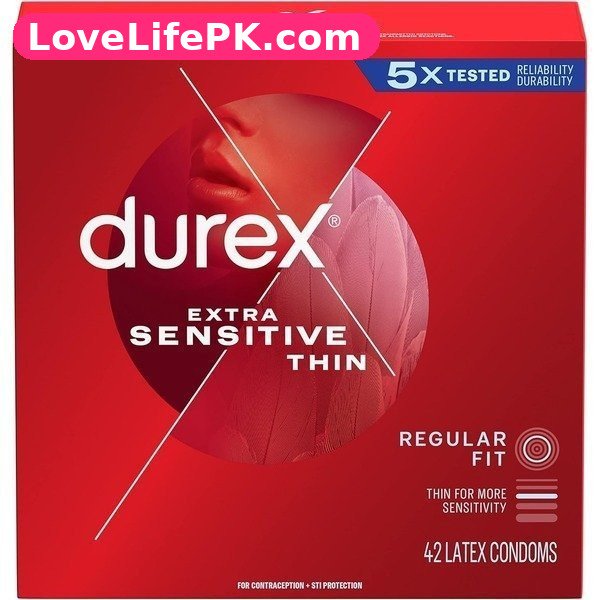 Durex Extra Sensitive Thin Condoms 42 Pack
