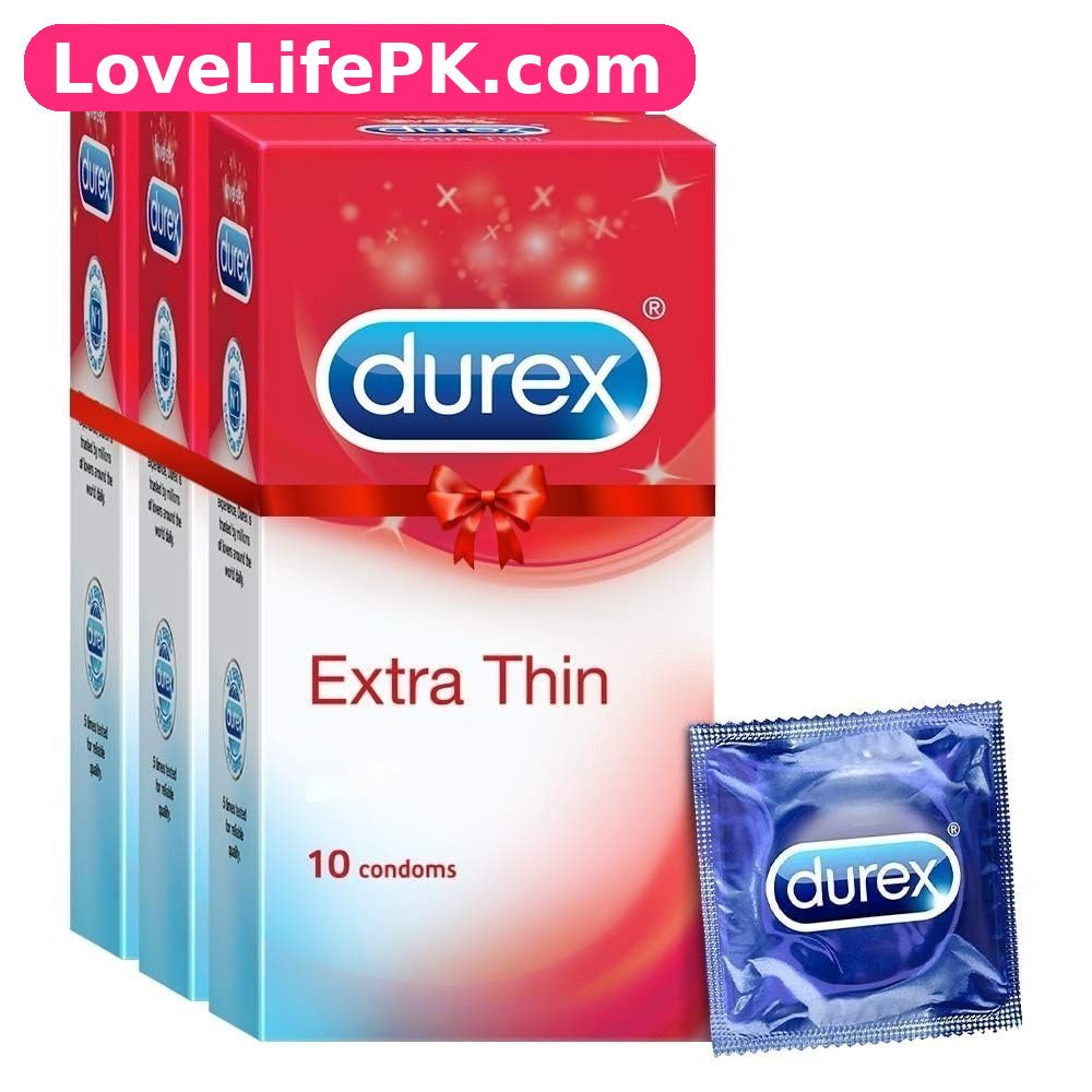 Durex Extra Thin Condoms 10 Pack
