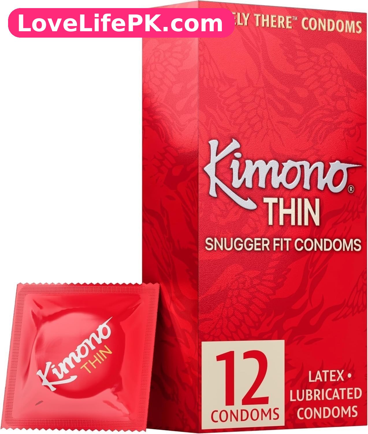 Kimono Thin Condoms 12 Pack
