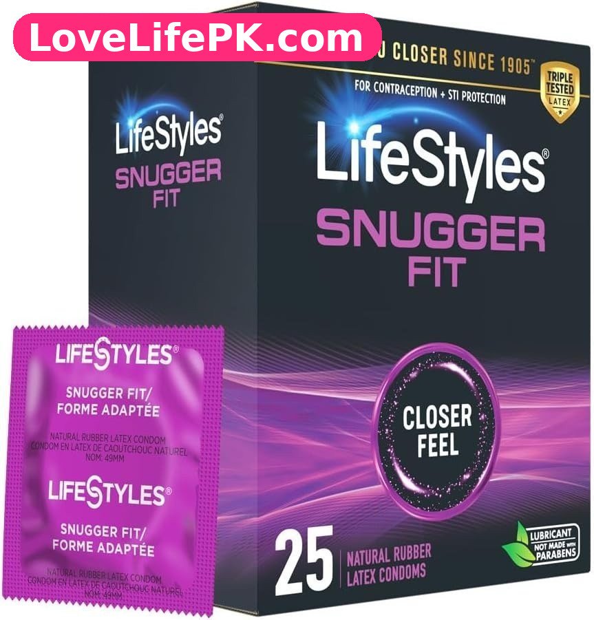 LifeStyles Snugger Fit Condoms 25 Pack