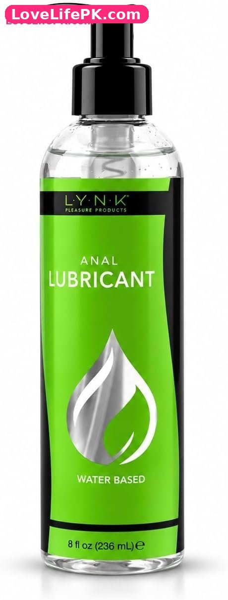 LYNK Thick Water-Based Personal Lubricant Gel 8 fl oz with Pump Dispenser