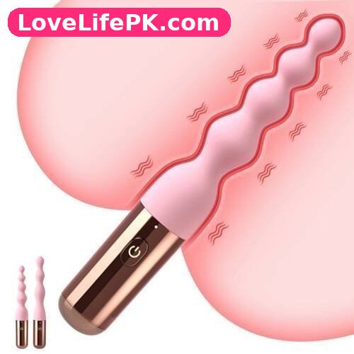 Pink Beaded Vibrator