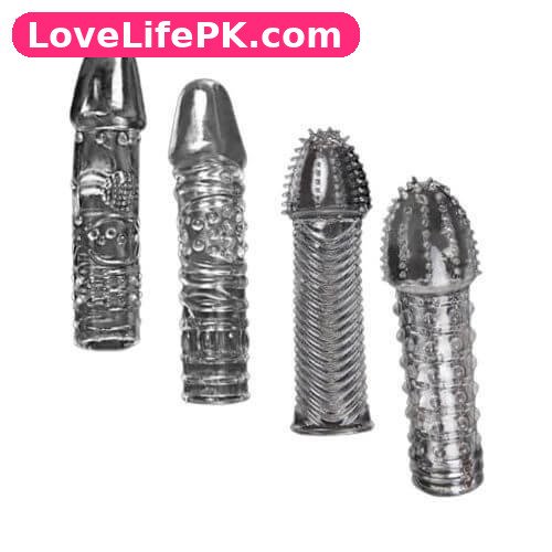 Silicone Condom Set of 4