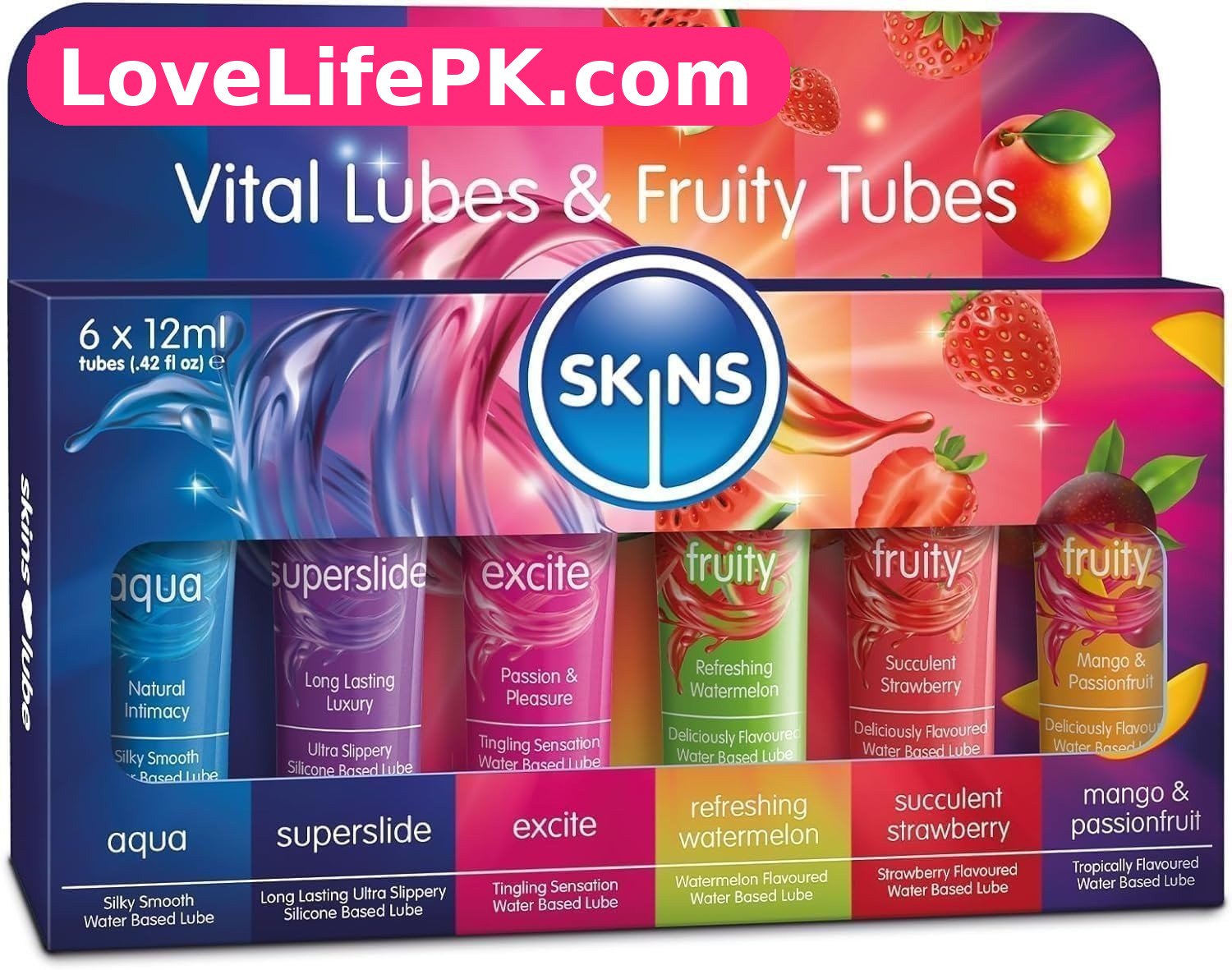 Skins Fruity Lubricant Set