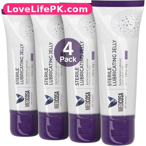 Sterile Lubricating Jelly 4 Pack