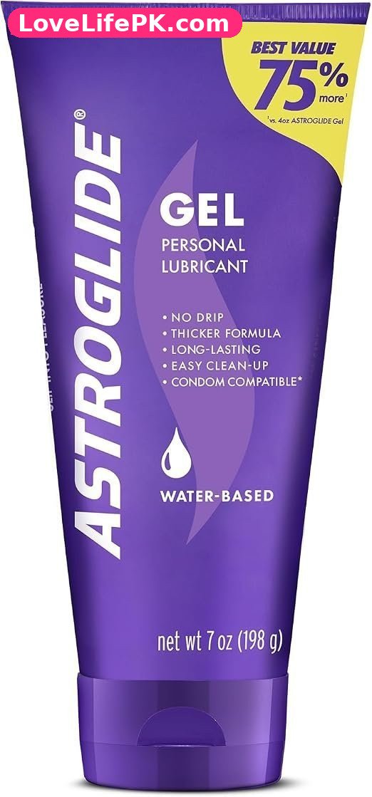 Thick Water-Based Personal Lubricant Gel for Men and Women