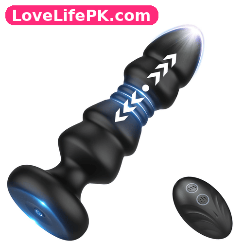 Vibrating Butt Plug with Remote
