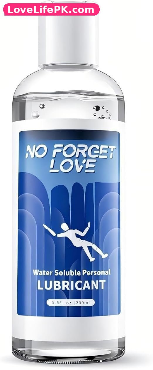 Water-Based Personal Lubricant – Silky, Non-Sticky Formula for Men and Women