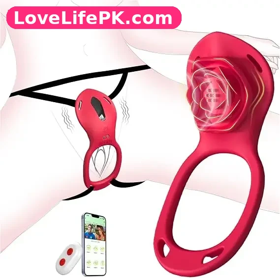 Wearable Rose Vibrator with App & Remote Control