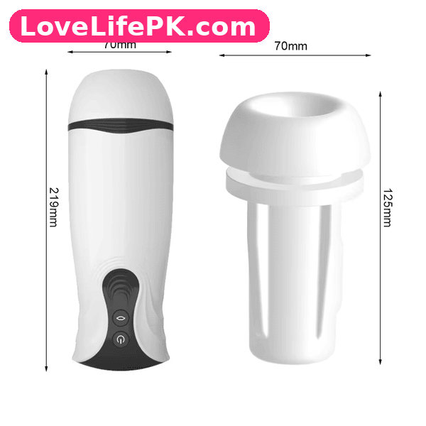 White Automatic Masturbator