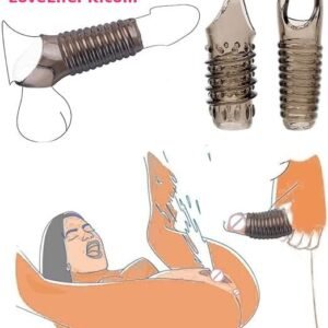 2-Piece Silicone Cock Ring Set for Men – Stretchable Rings for Couples