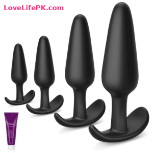 4 Piece Butt Plug Set