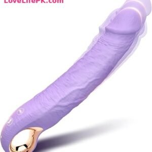 9-Inch Realistic Thrusting Vibrator Dildo with 10 Vibration Modes