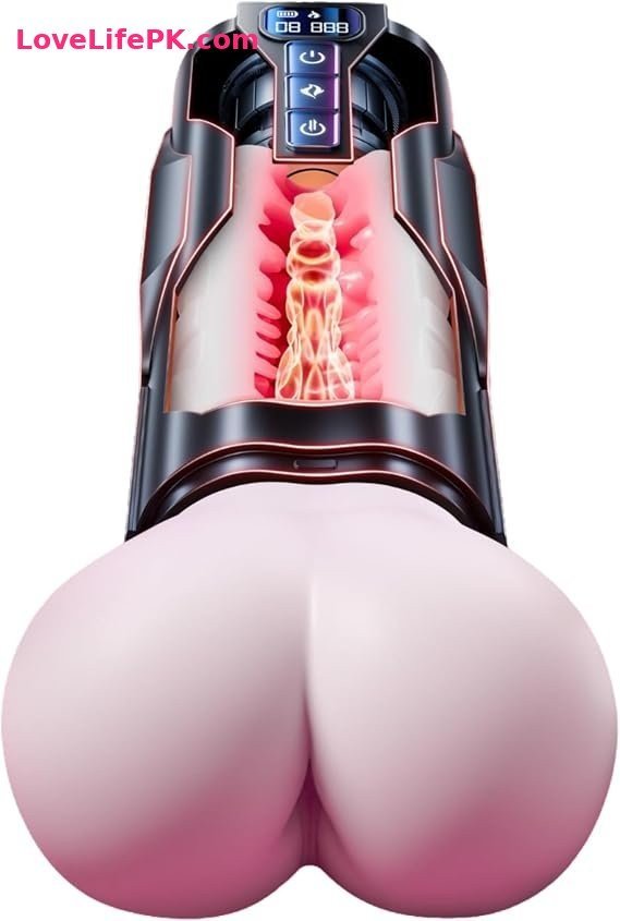 A70-82 Discreet Automatic Male Masturbator with Heating Function – Black