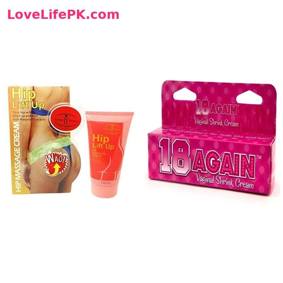 Aichun Beauty Hip Lift Up Cream + 18 Again Vaginal Shrink Cream Combo