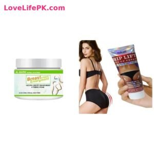 Al-Barni Breast Cream Enlargement + Vokali Hip Lift Hip Up Cream Combo