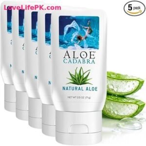 Aloe Cadabra Natural Aloe Lubricant – Water-Based, pH-Balanced Formula