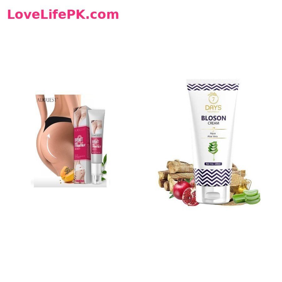 Auquest Breast Enhancement Cream + 7 Days Bloson Cream Combo