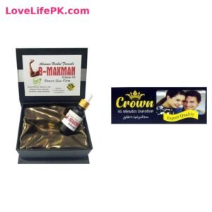 B-Maxman Enlarge Oil + Crown Delay Cream Combo