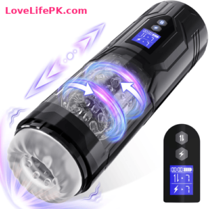 Black Automatic Masturbator with Display