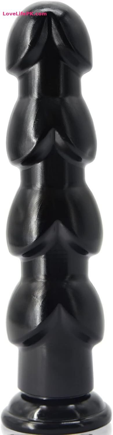Black Beaded Anal Dildo