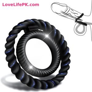 Black Braided Cock Ring