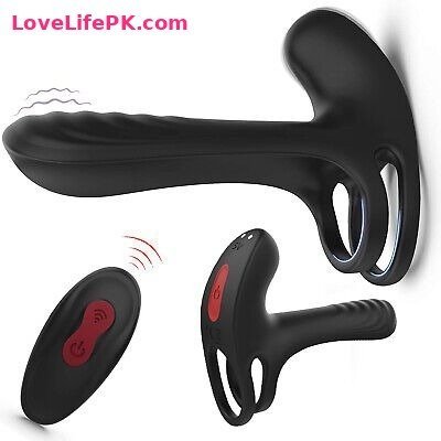 Black Remote Couples Vibrator