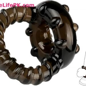 Black Textured Cock Ring