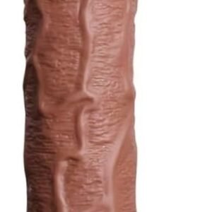Brown Textured Dildo
