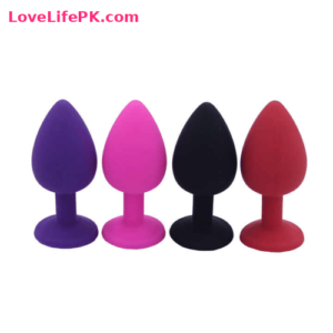 Colourful Butt Plug Set of 4