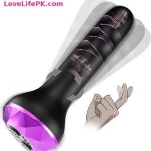 Dual Motor Prostate Massager with 10 Vibration and Rotation Modes
