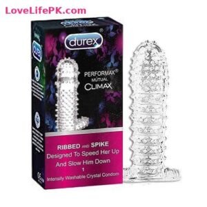 Durex Soft Silicone Reusable Spike Dotted Ribbed Condom