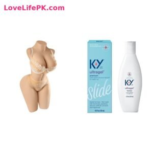 Female Torso Doll with Lingerie + KY Ultragel Slide Lubricant Combo