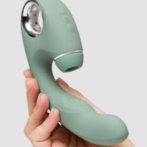 Green Suction Clitoral Vibrator