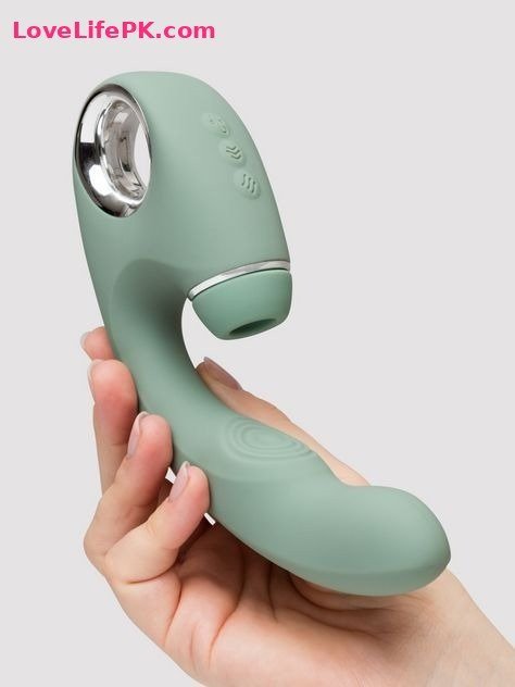 Green Suction Clitoral Vibrator