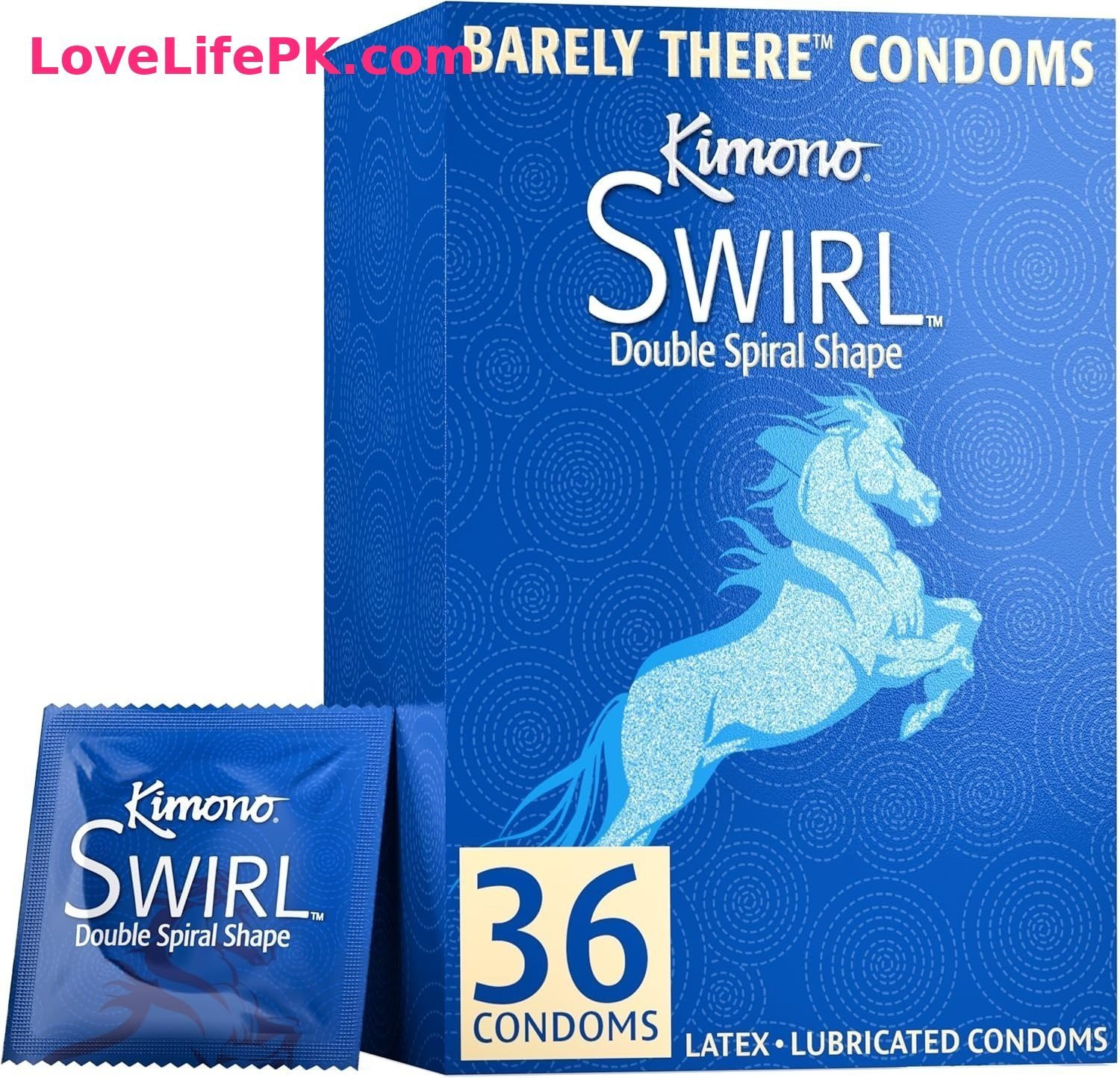 Kimono Swirl Condoms 36 Pack
