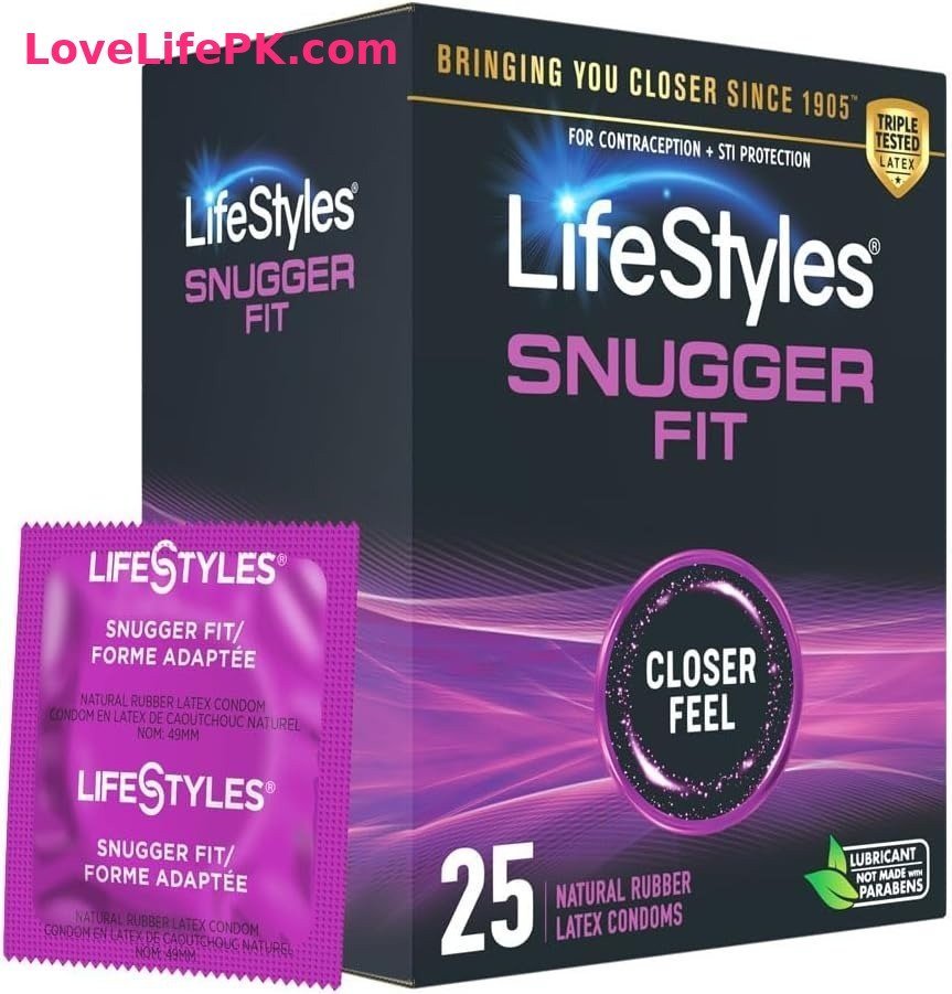 LifeStyles Snugger Fit Condoms 25 Pack
