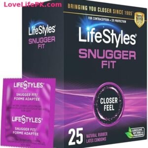 Lifestyles Snugger Fit Condoms with UltraGlide Silicone Lubricant