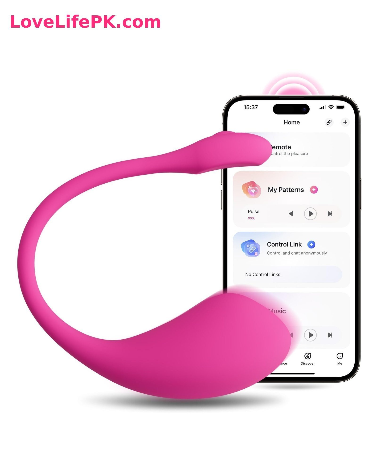 Pink App Control Vibrator