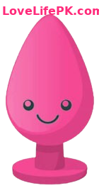 Pink Smiley Butt Plug