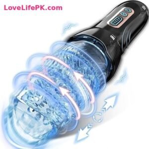 Portable Upgraded Male Masturbator – Hands-Free Silicone Pocket Pussy RT-08