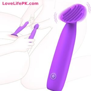 Purple Clitoral Brush Vibrator