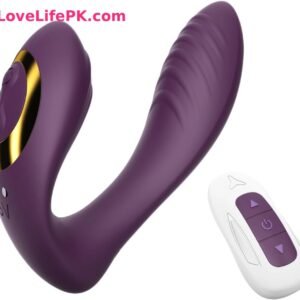Purple Couples Vibrator with Remote