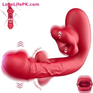 Red Strap-On Dildo