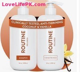 Routine Wellness Anti-Thinning Shampoo & Conditioner Coconut & Vanilla